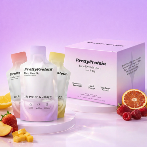 PrettyProtein Glow Sip — 24 Day Variety Pack